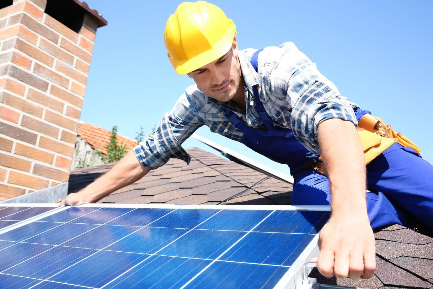 roof-solar-installation